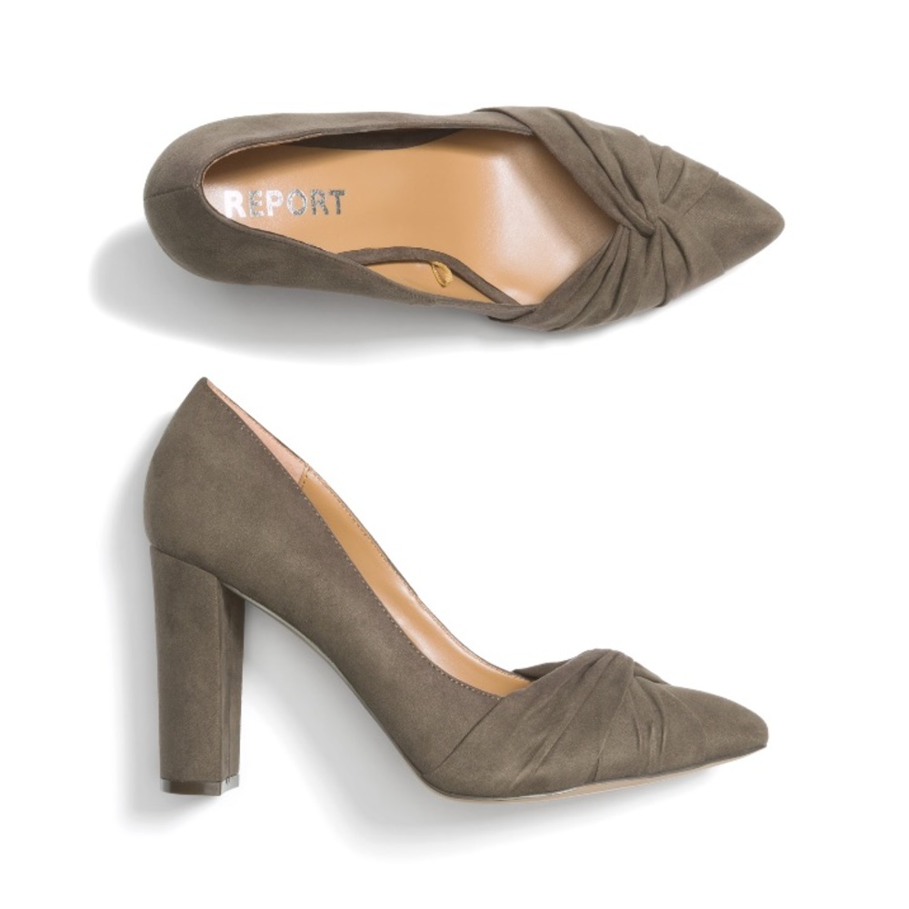 Cute Grey Report Footwear Pumps! NWOB 👠